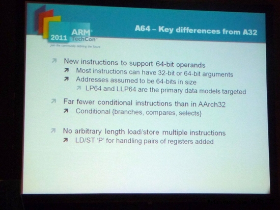 ARM 64位处理器架构ARMv8技术浅析